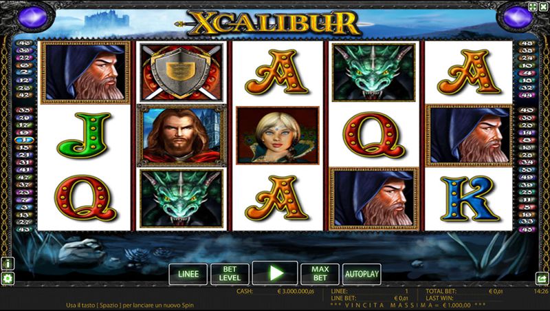 Slot Xcalibur