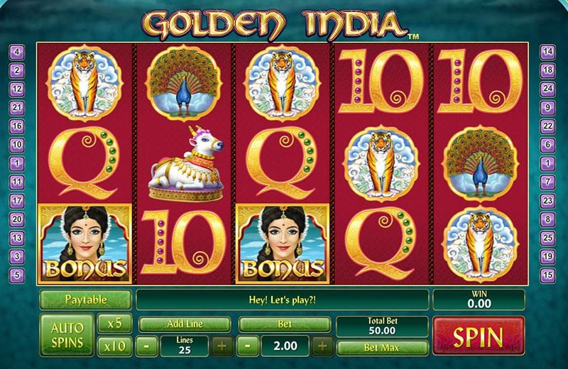 Golden India Slot