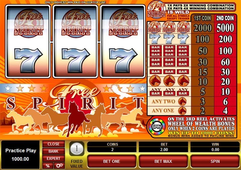 Free Spirit Wheel of Wealth