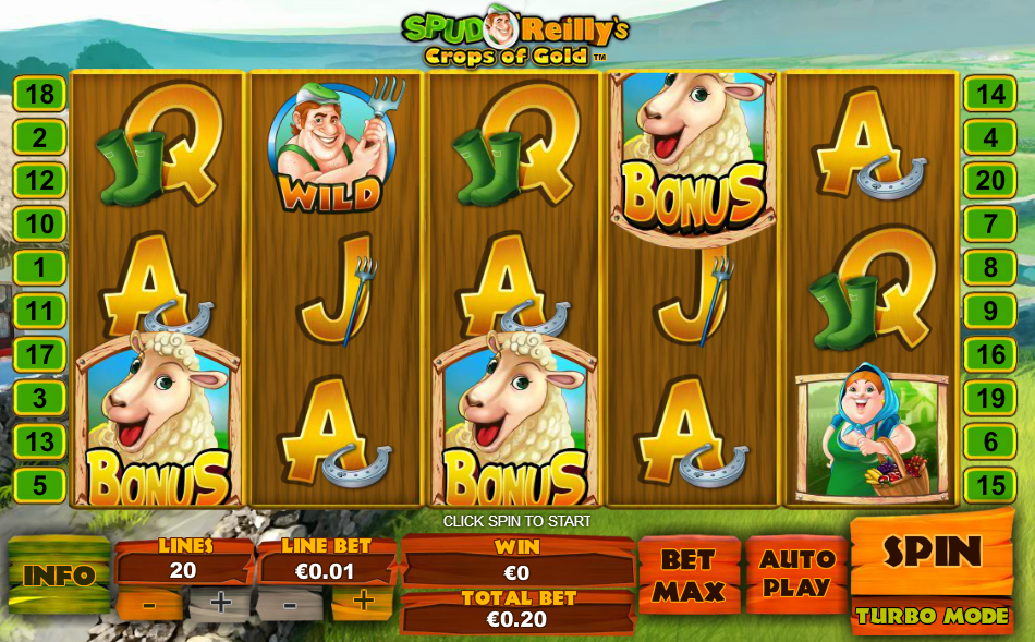 Spud O'Reilly's Crops of Gold