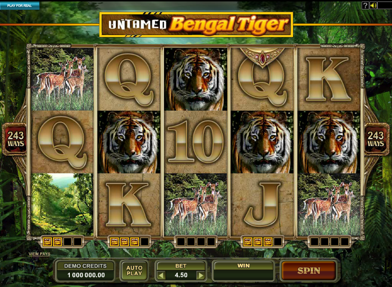 Untamed Bengal Tiger Slot