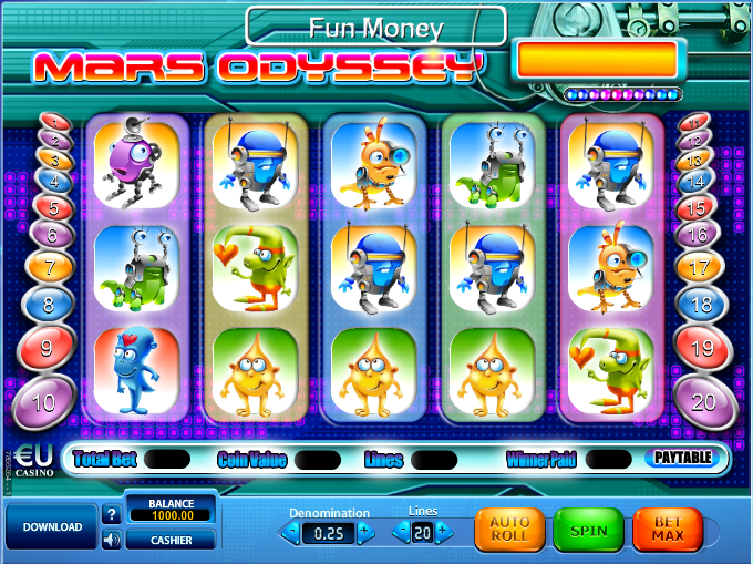Mars Odyssey Slot