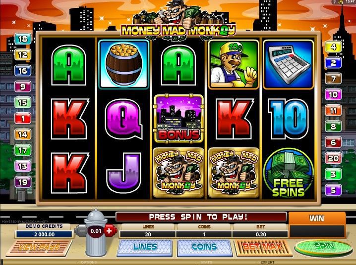 Money Mad Monkey Slot
