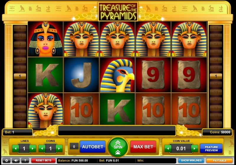 Treasure of the Pyramids Slot