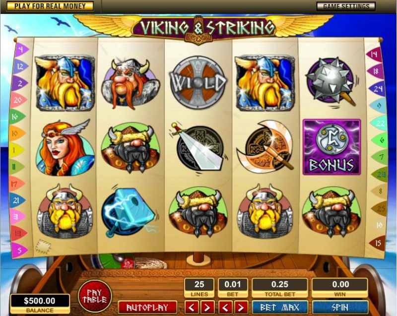 Viking and Striking Slot