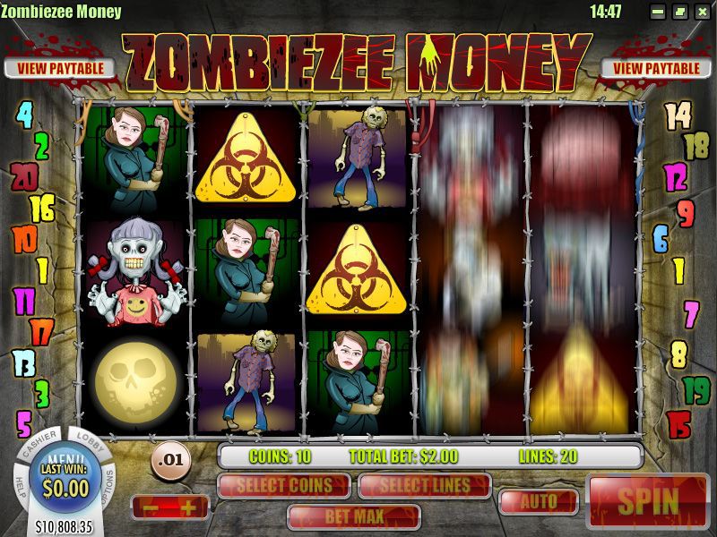 Zombiezee Money Slot