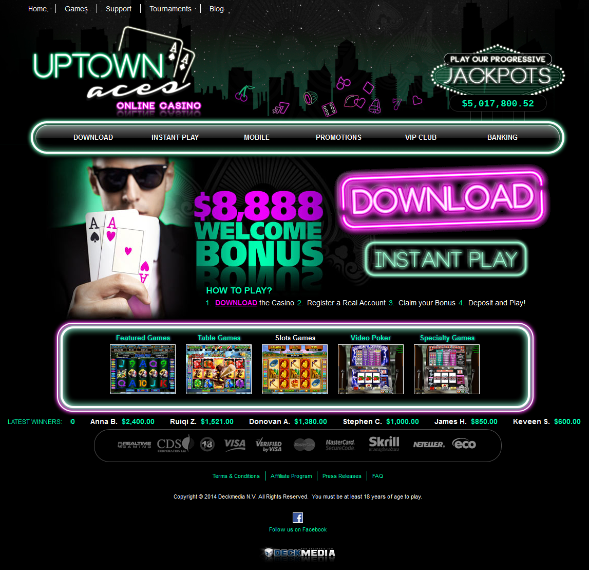Uptown Aces $150 No Deposit 2021 Uptown Aces $150 No Deposit 2021