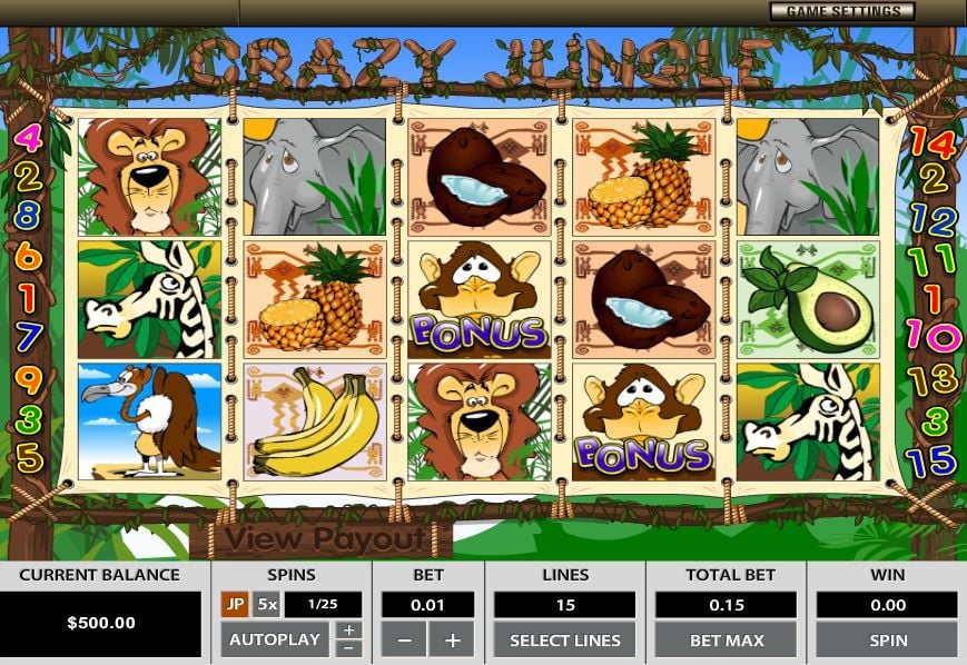 Crazy Jungle Slot