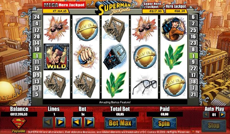 Superman Jackpots