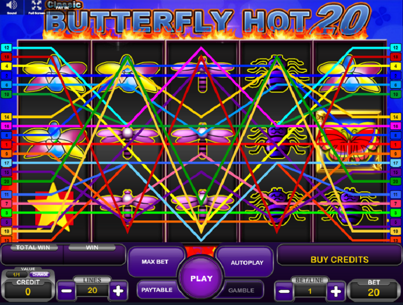 Butterfly Hot 20