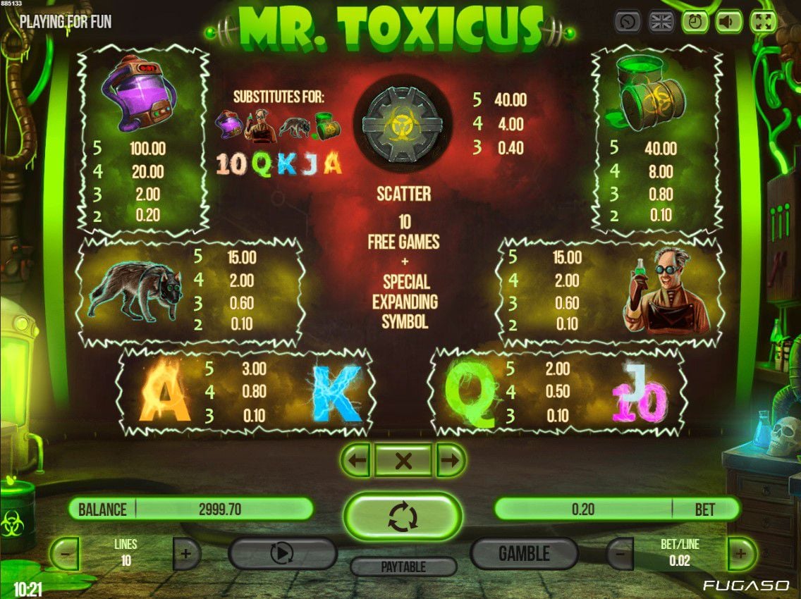 Mr. Toxicus
