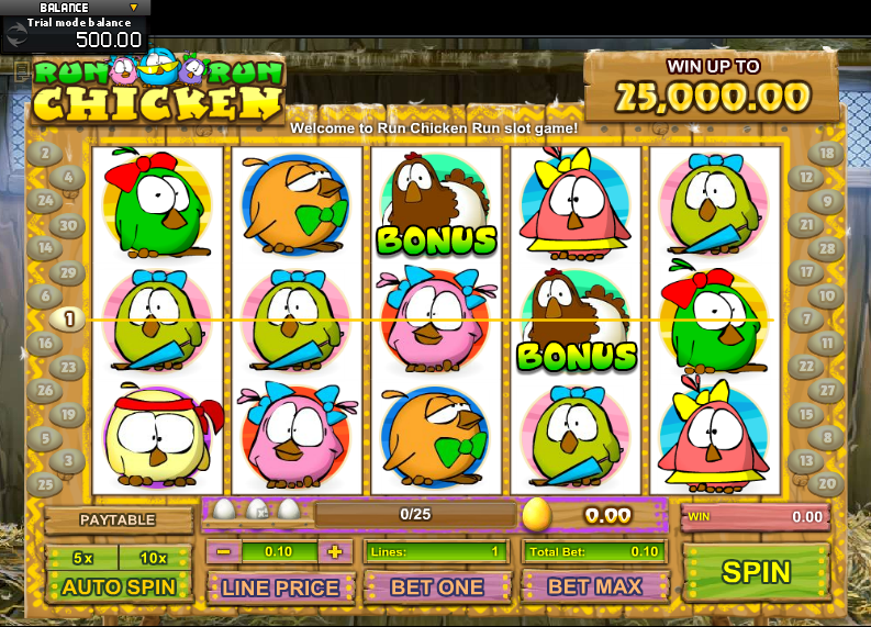 Run Chicken Run Slot