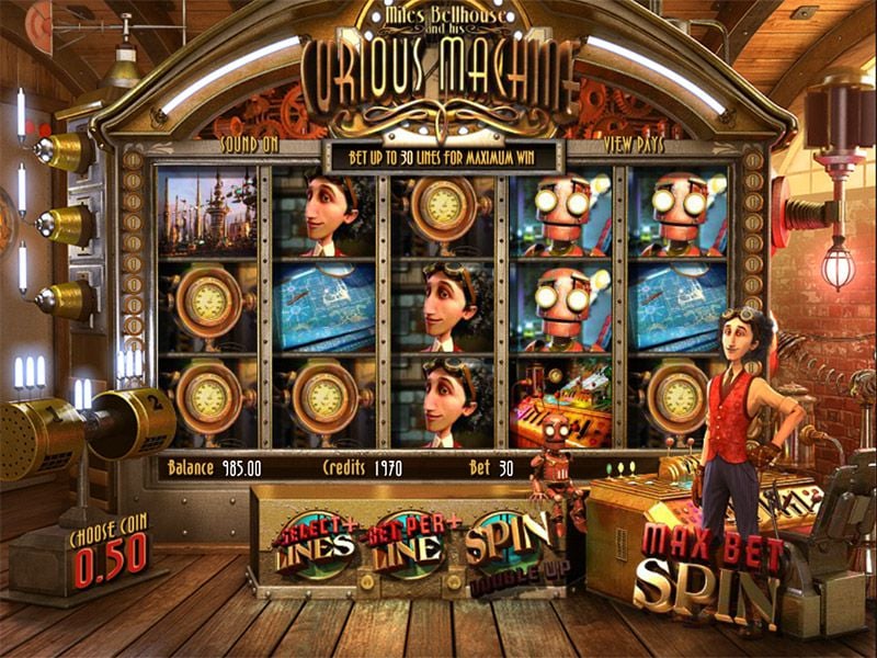 Slot Miles Bellhouse and Curious Machine