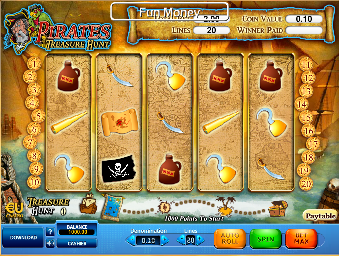 Pirates Treasure Hunt Slot