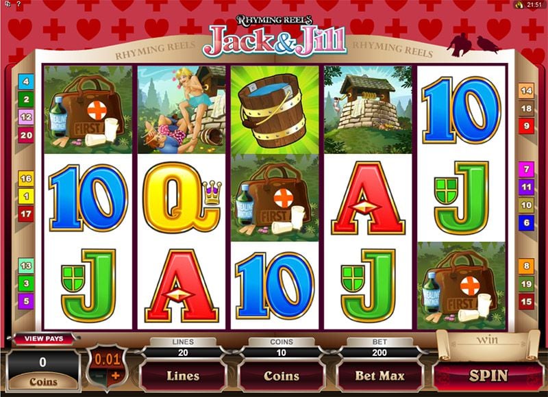 Rhyming Reels Jack & Jill Slot