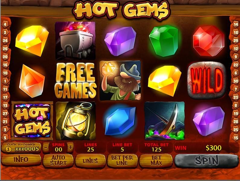 Hot Gems Slot