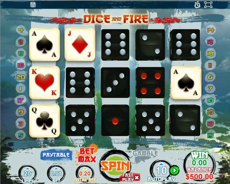 Dice and Fire Slot