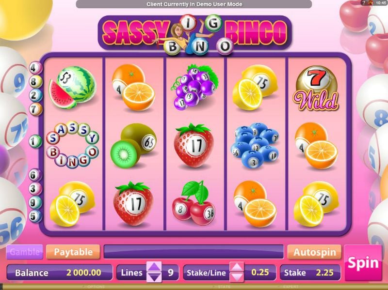 Sassy Bingo