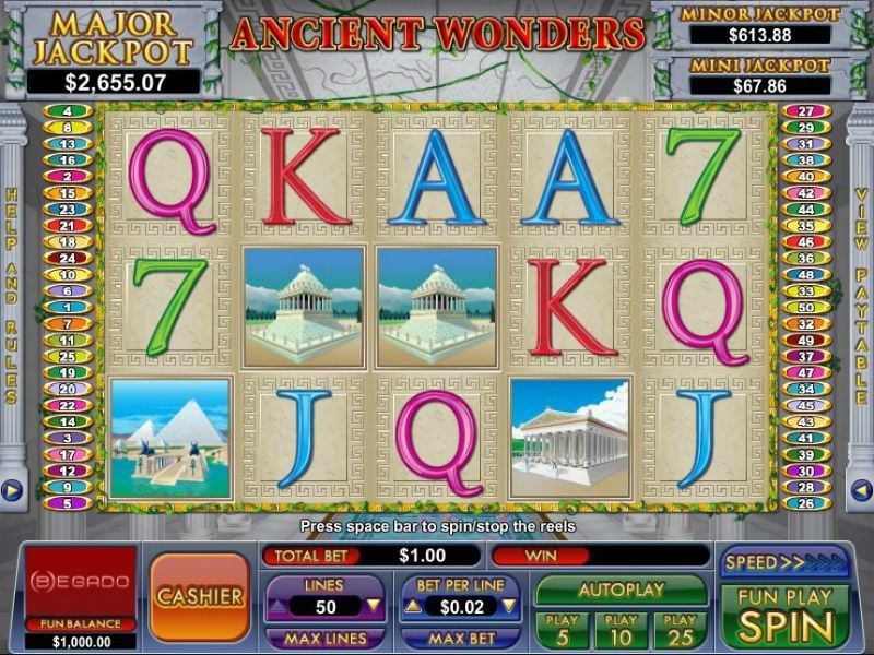 Ancient Wonders Slot