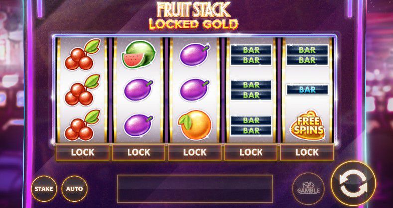 Fruit Stack Locked Gold
