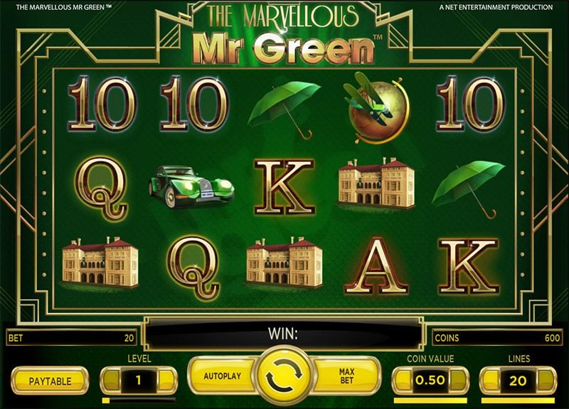 The Marvellous Mr Green Slot