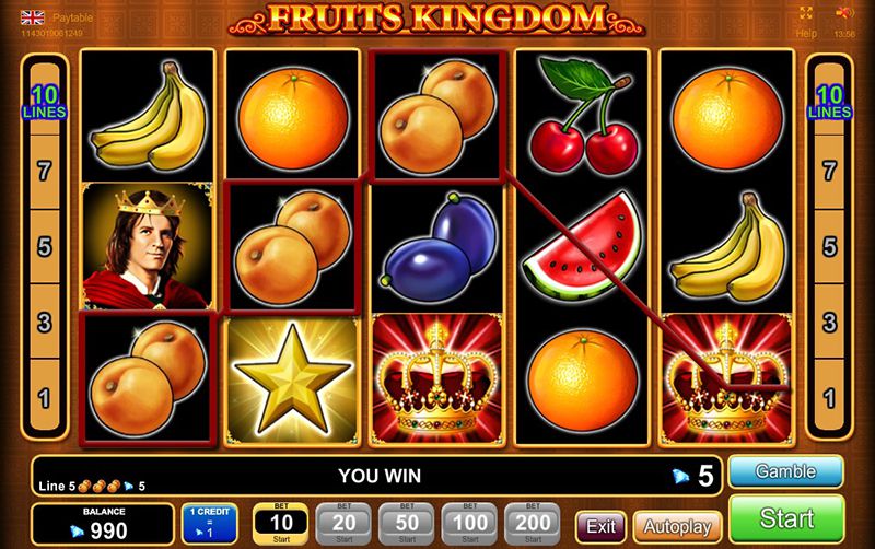 Fruits Kingdom Slot