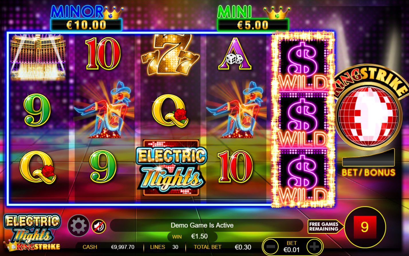 Electric Nights King Strike