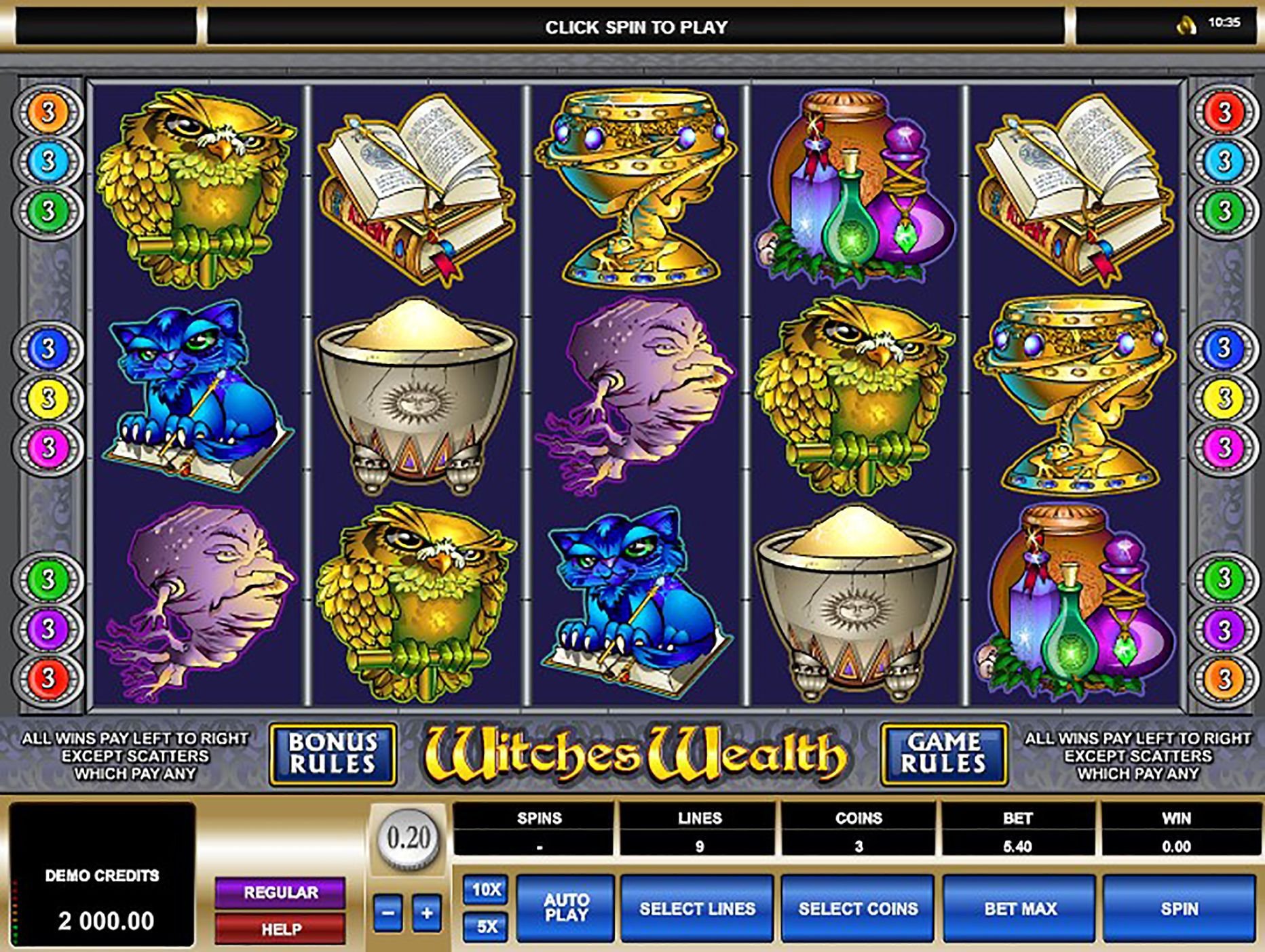 Witches Wealth Slot