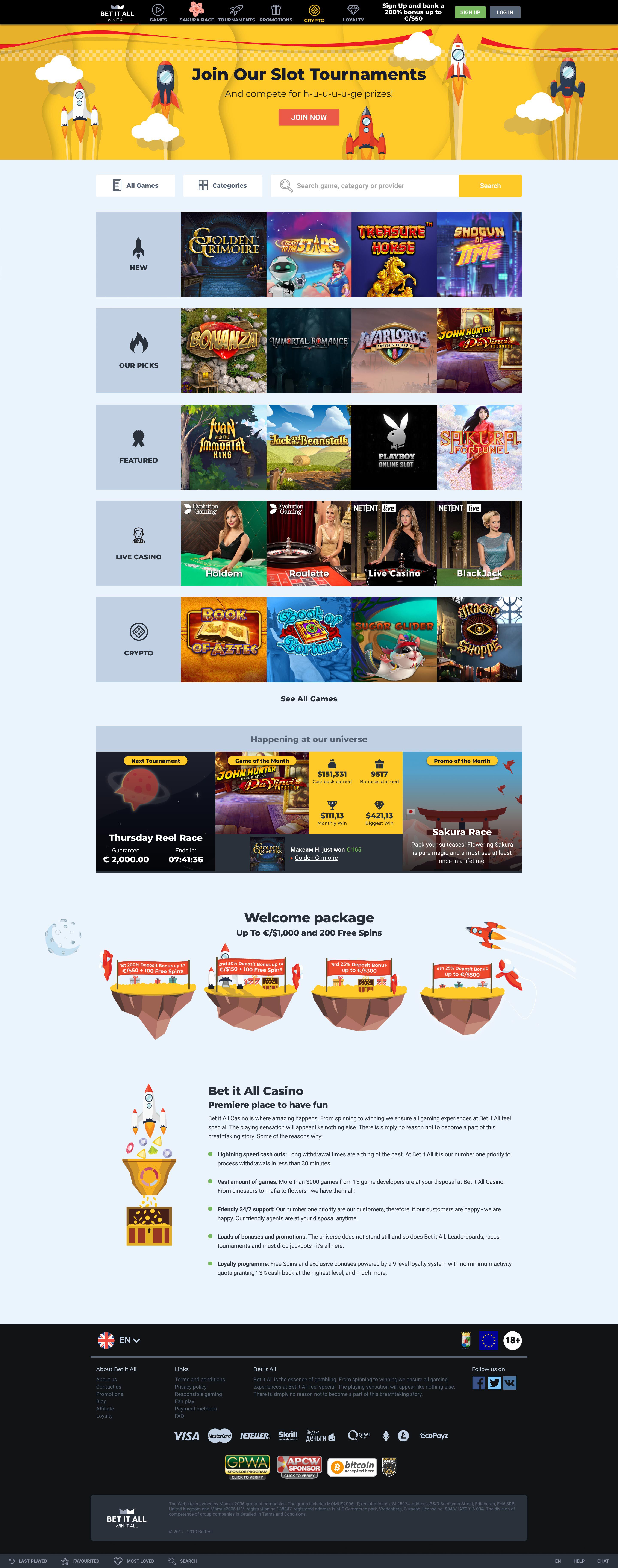 Free 100 spins slots