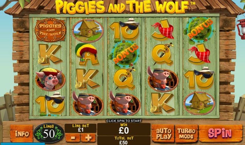Piggies And The Wolf Slot