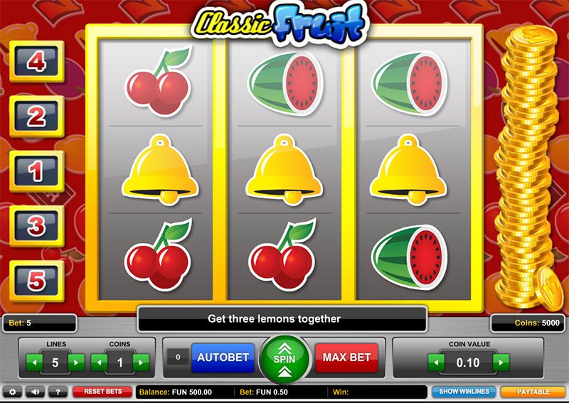 Classic Fruit Slot