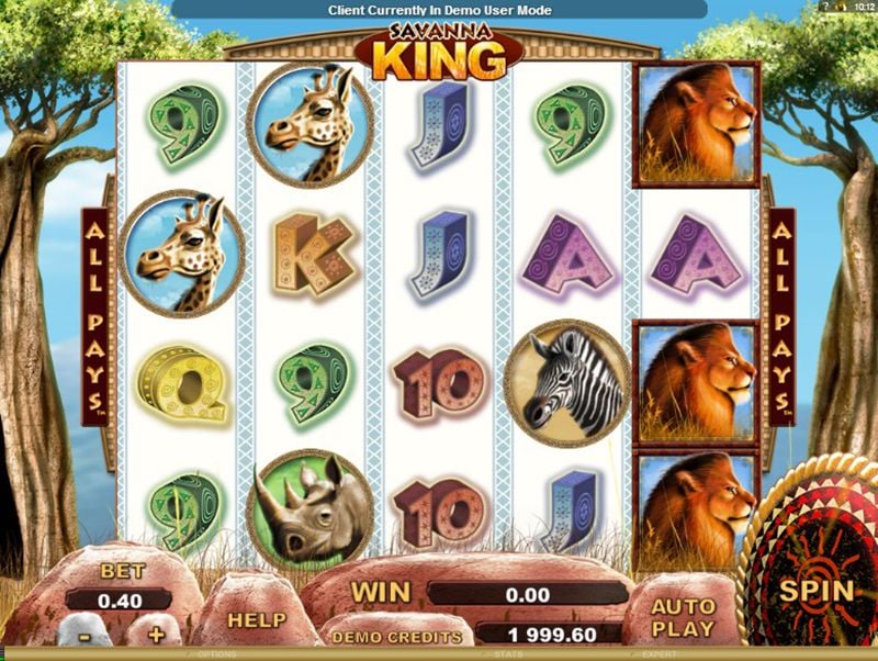 Savanna King Slot
