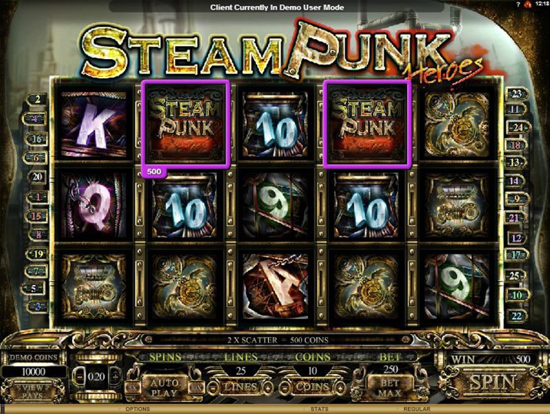 Steam Punk Heroes Slot