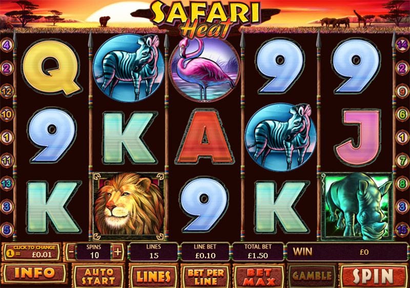 Safari Heat Slot