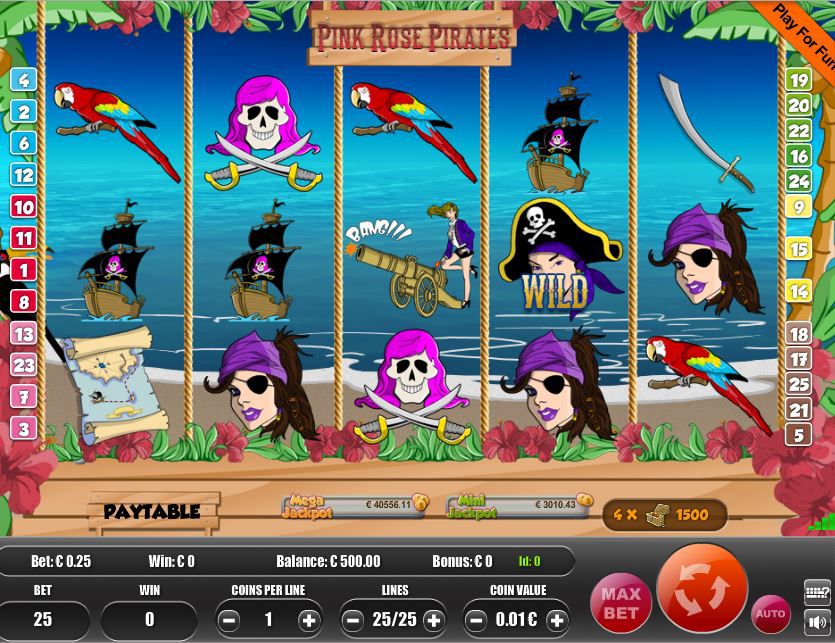 Pink Rose Pirates
