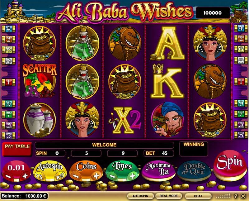 Ali Baba Wishes Slot