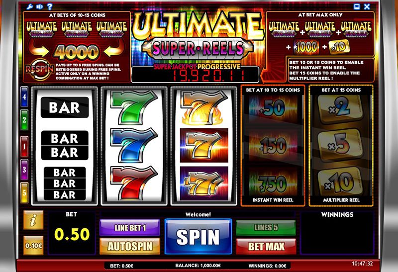 Slot Ultimate Super Reels