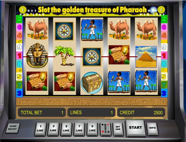 Golden Treasure of Pharaoh Slot