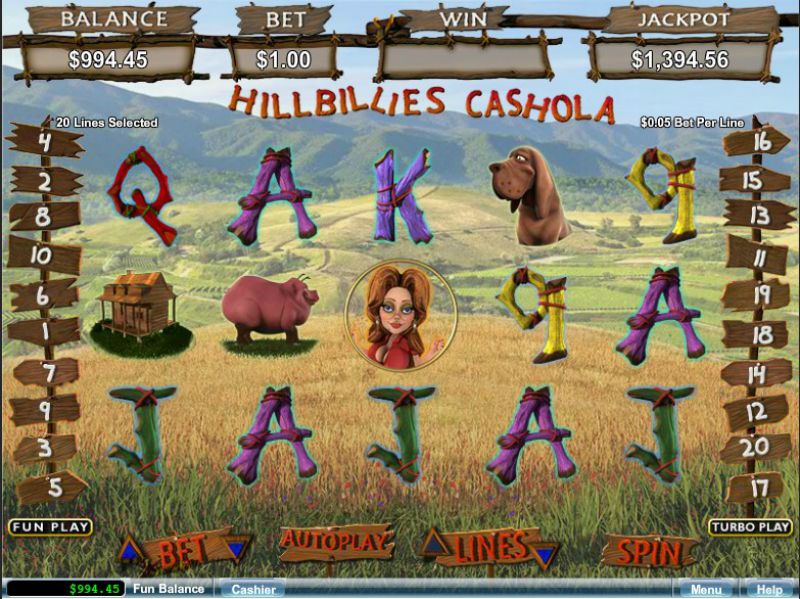 Hillbillies Cashola Slot
