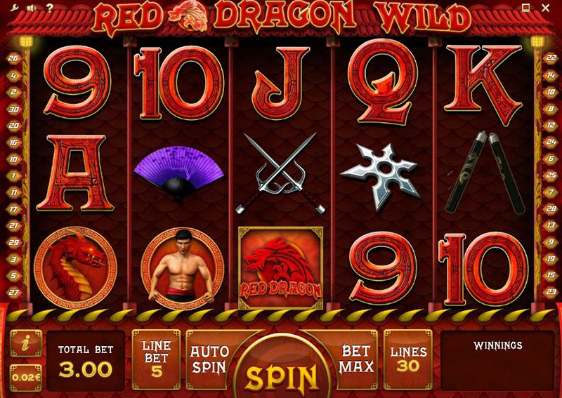 Slot Red Dragon Wild