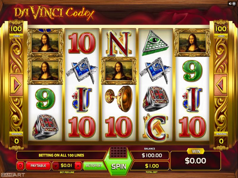 Slot Da Vinci Codex
