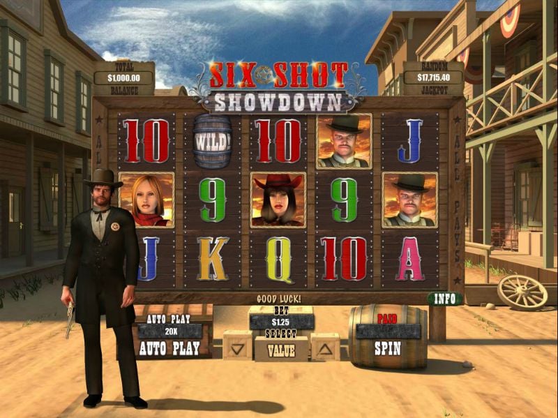 Six Shot Showdown Slot