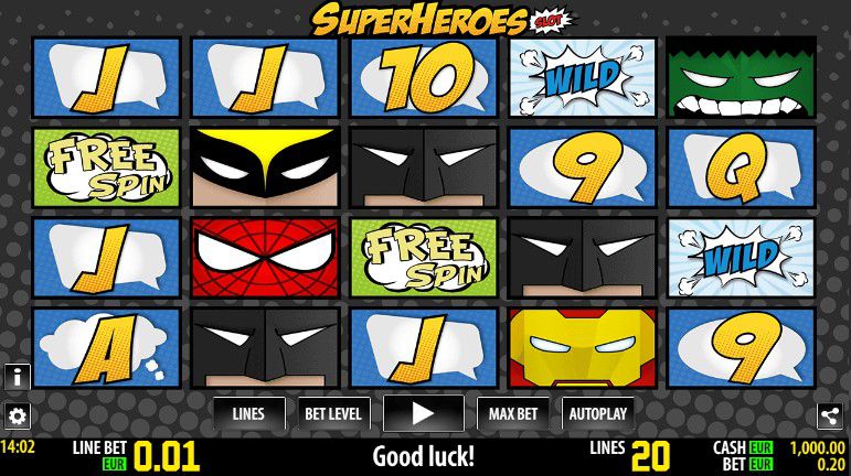 SuperHeroes Slot