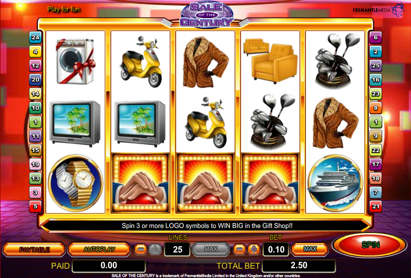 Sale of the Century Slot