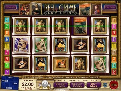 Reel Crime Art Heist Slot