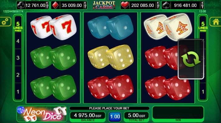 Neon Dice