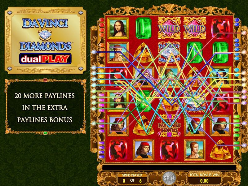 Da vinci diamonds dual play free slot game Da vinci diamonds dual play free slot game