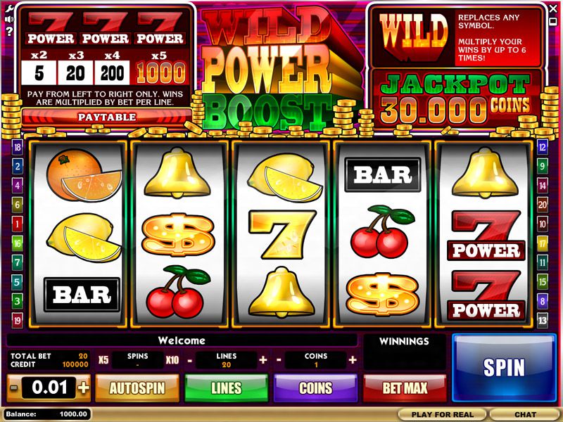 Wild Power Boost Slot