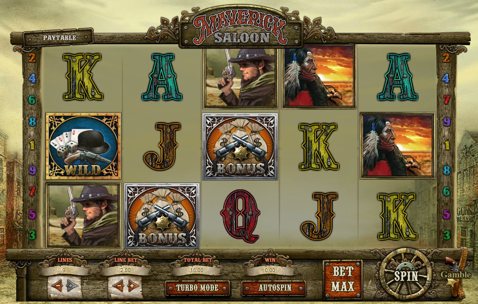 Maverick Saloon Slot
