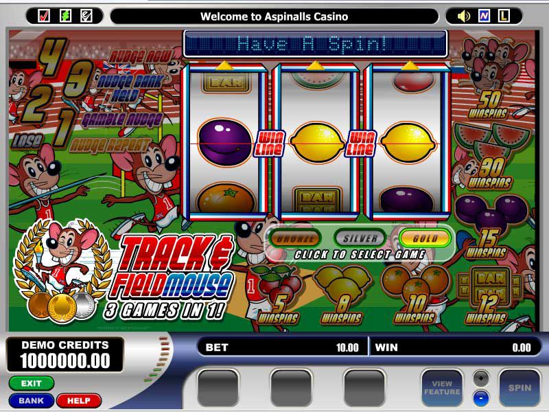 Track and Field Mouse